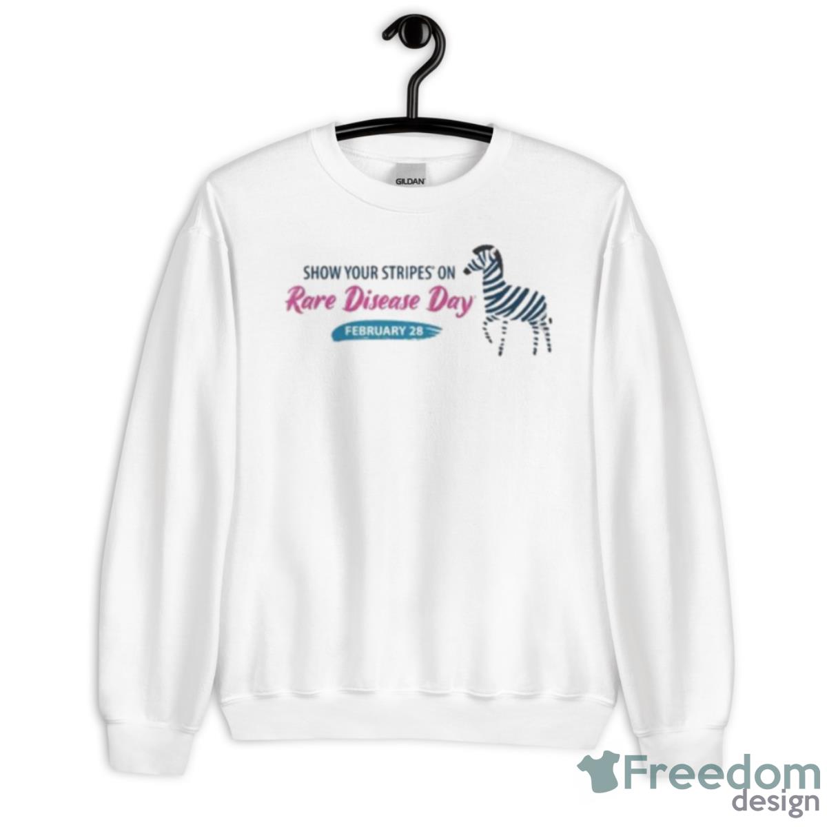 Rare Disease Day 2023 Shirt - Unisex Heavy Blend Crewneck Sweatshirt