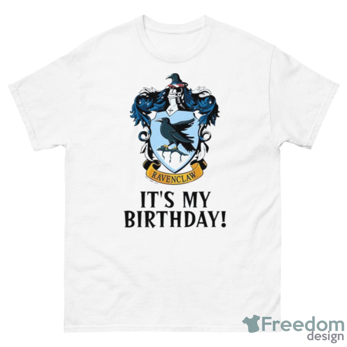 Ravenclaw It’s My Birthday Hp Potter Shirt - 500 Men’s Classic Tee Gildan