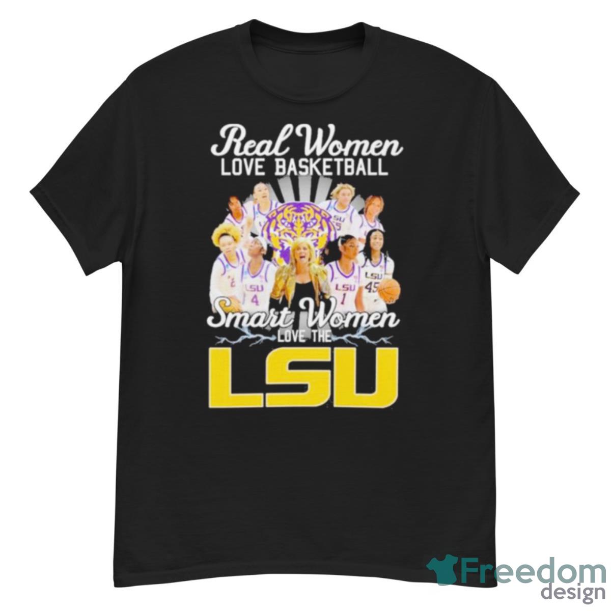 Real Women Love Basketball Smart Women Love The LSU Tiger 2023 NCAA Champions Shirt - G500 Men’s Classic T-Shirt