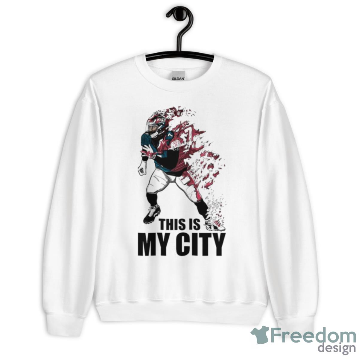 Reddick This Is My City Shirt - Unisex Heavy Blend Crewneck Sweatshirt