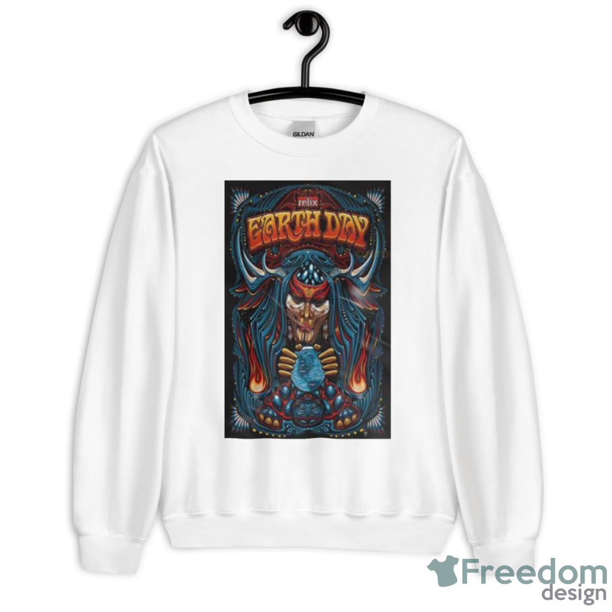 Relix Earth Day 2023 Poster Shirt - Unisex Heavy Blend Crewneck Sweatshirt