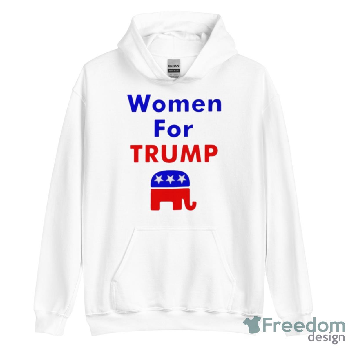 Republican Women For Trump Shirt - Unisex Heavy Blend Hooded Sweatshirt