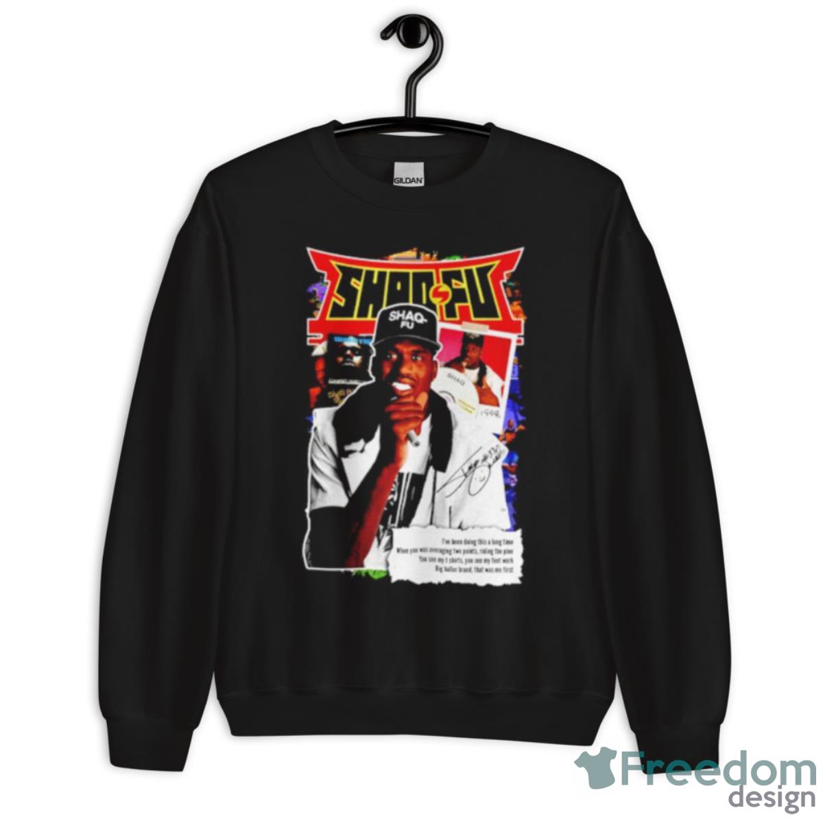 Retro Shaq FU Shirt - Unisex Crewneck Sweatshirt