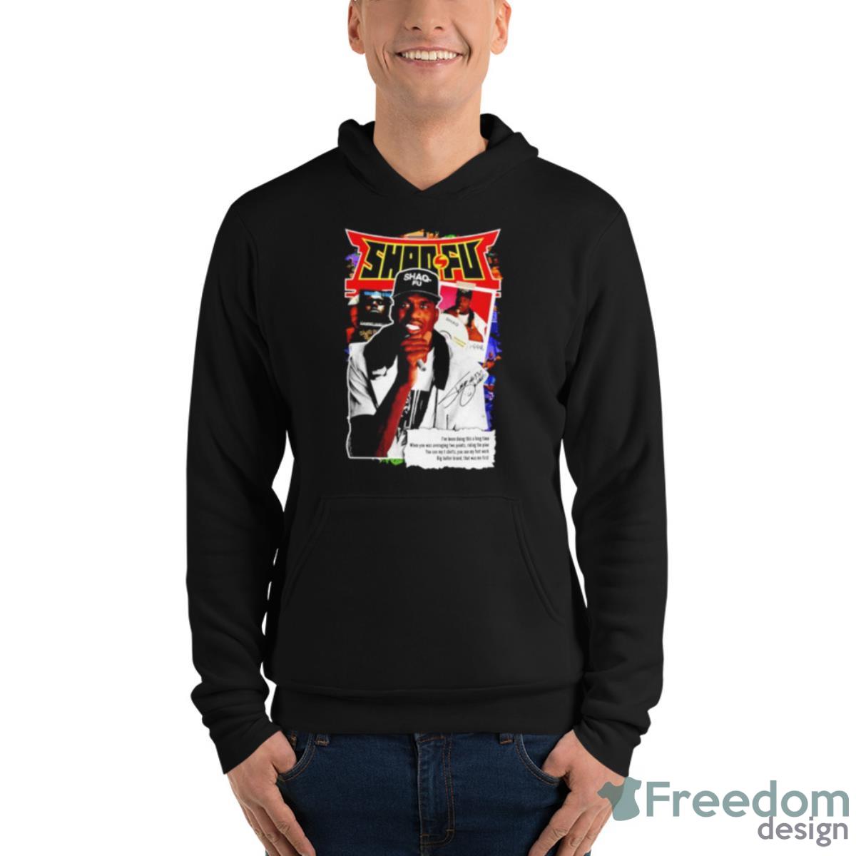 Retro Shaq FU Shirt - Unisex Fleece Pullover Hoodie Retro Shaq FU Shirt - Unisex Fleece Pullover Hoodie