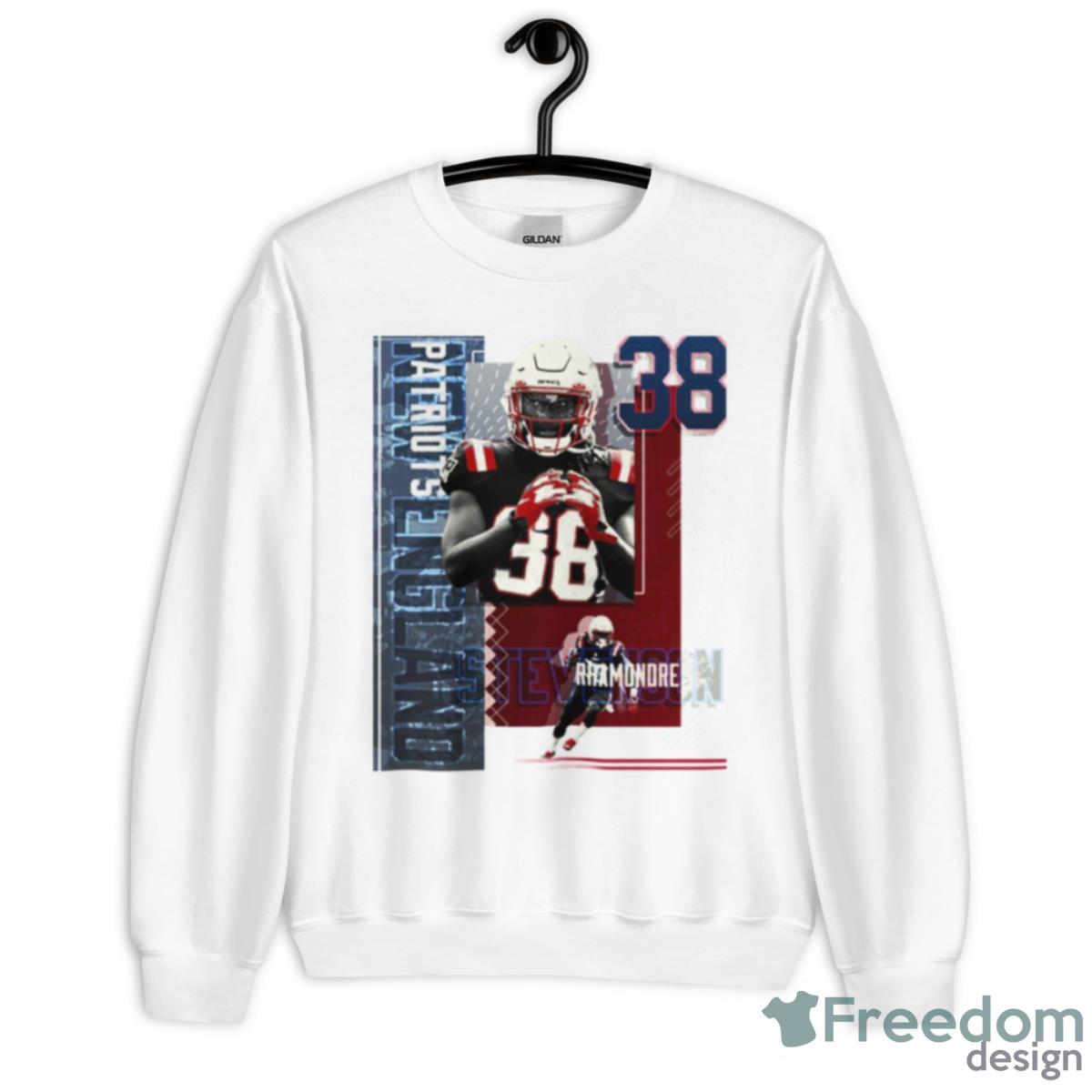 Rhamondre Stevenson 38 Football Shirt - Unisex Heavy Blend Crewneck Sweatshirt