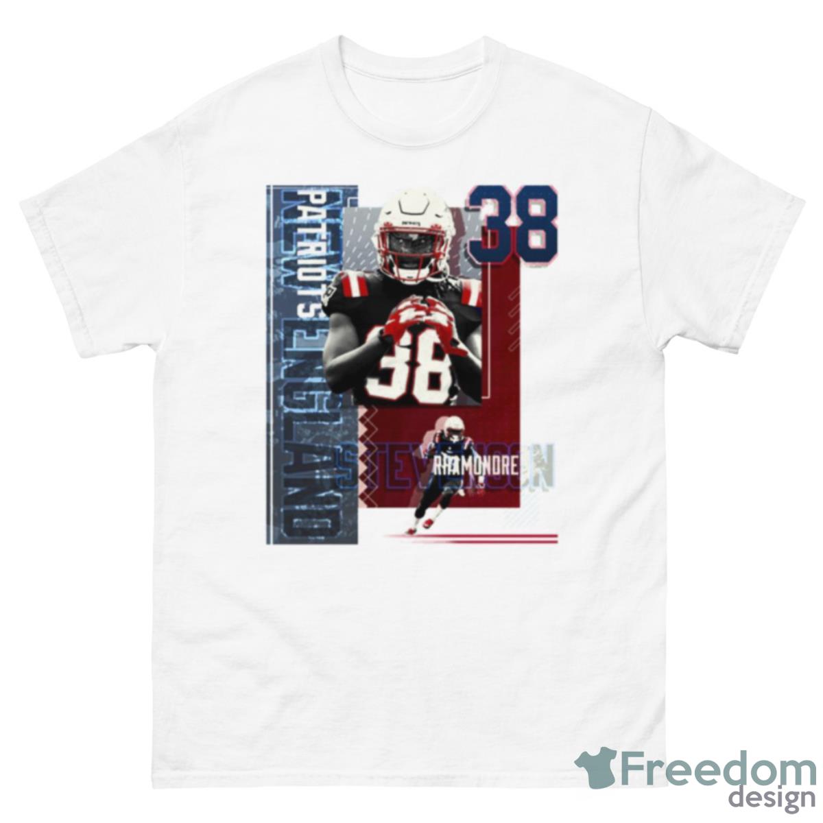 Rhamondre Stevenson 38 Football Shirt - 500 Men’s Classic Tee Gildan