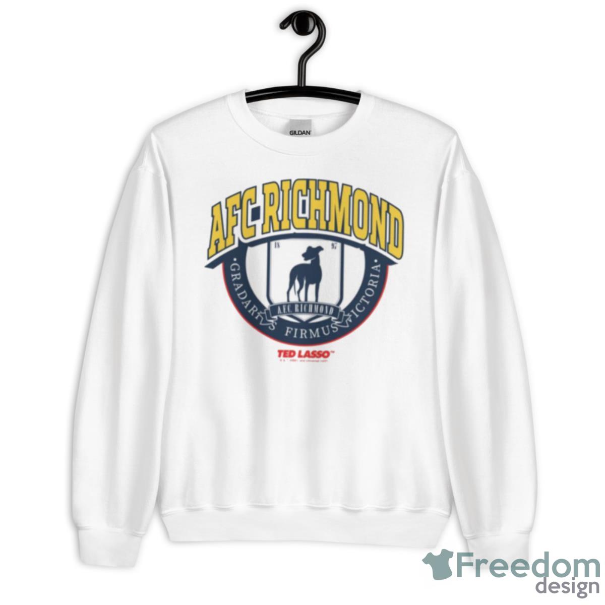 Richmond Athletic Ted Lasso Afc Circle Badge Shirt - Unisex Heavy Blend Crewneck Sweatshirt