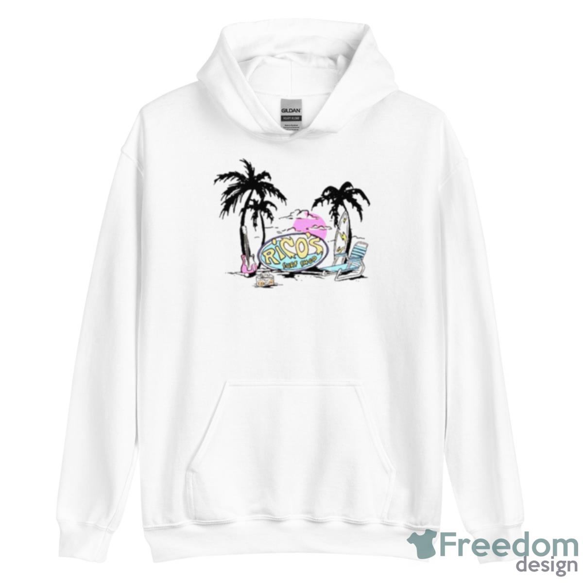 Rico’s Surf Shop Shirt - Unisex Heavy Blend Hooded Sweatshirt