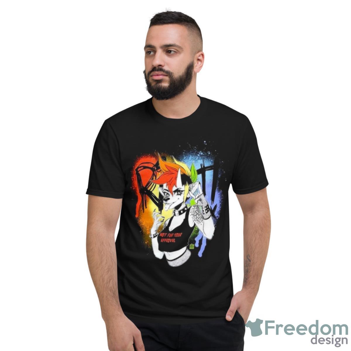 Riot Rainbow Jackal Shirt - Short Sleeve T-Shirt