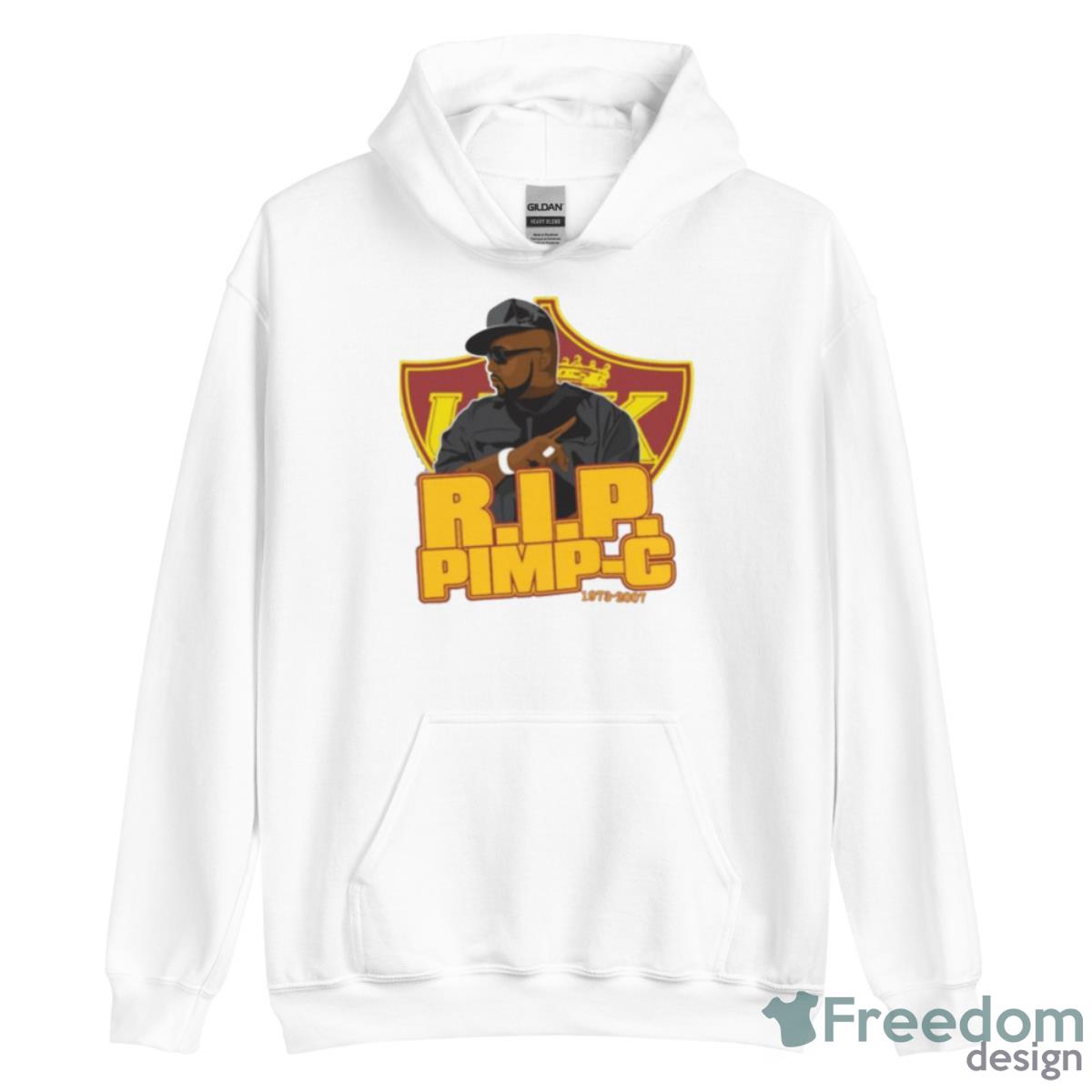 Rip Pimp C Ugk Superstar Rapper Long Shirt - Unisex Heavy Blend Hooded Sweatshirt