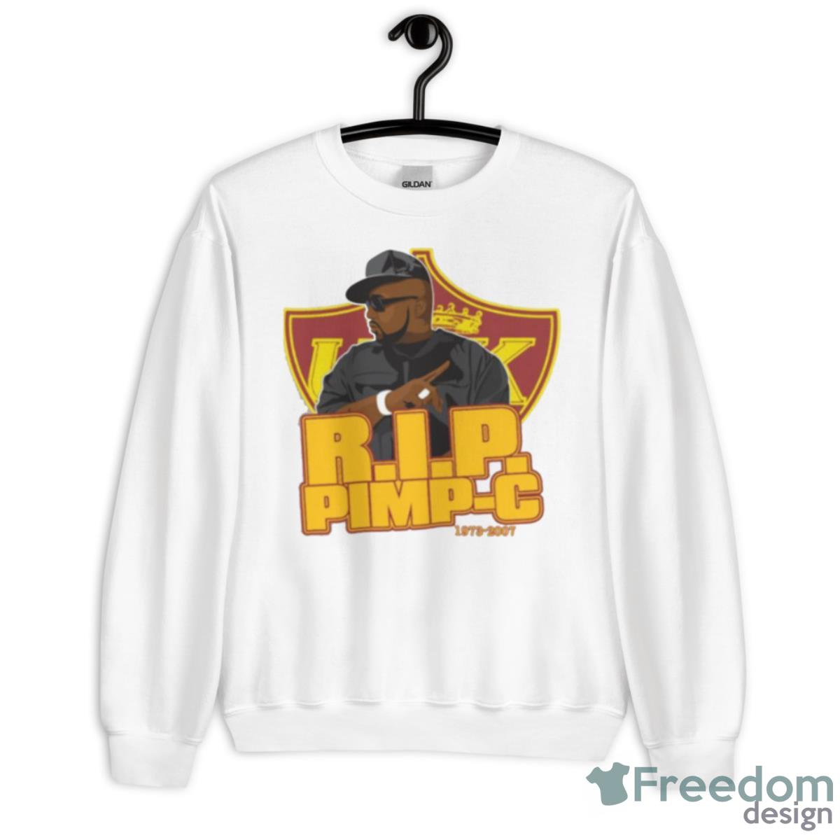 Rip Pimp C Ugk Superstar Rapper Long Shirt - Unisex Heavy Blend Crewneck Sweatshirt