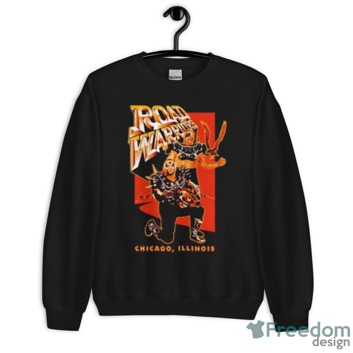 Road Warriors Chicago Illinois Shirt - Unisex Crewneck Sweatshirt