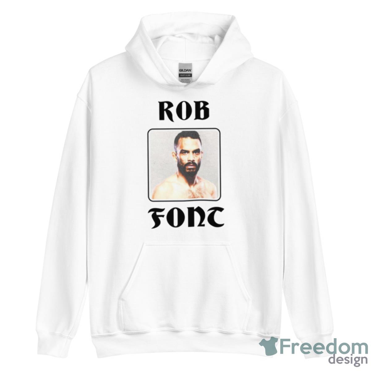 Rob Font Flyweight Shirt - Unisex Heavy Blend Hooded Sweatshirt