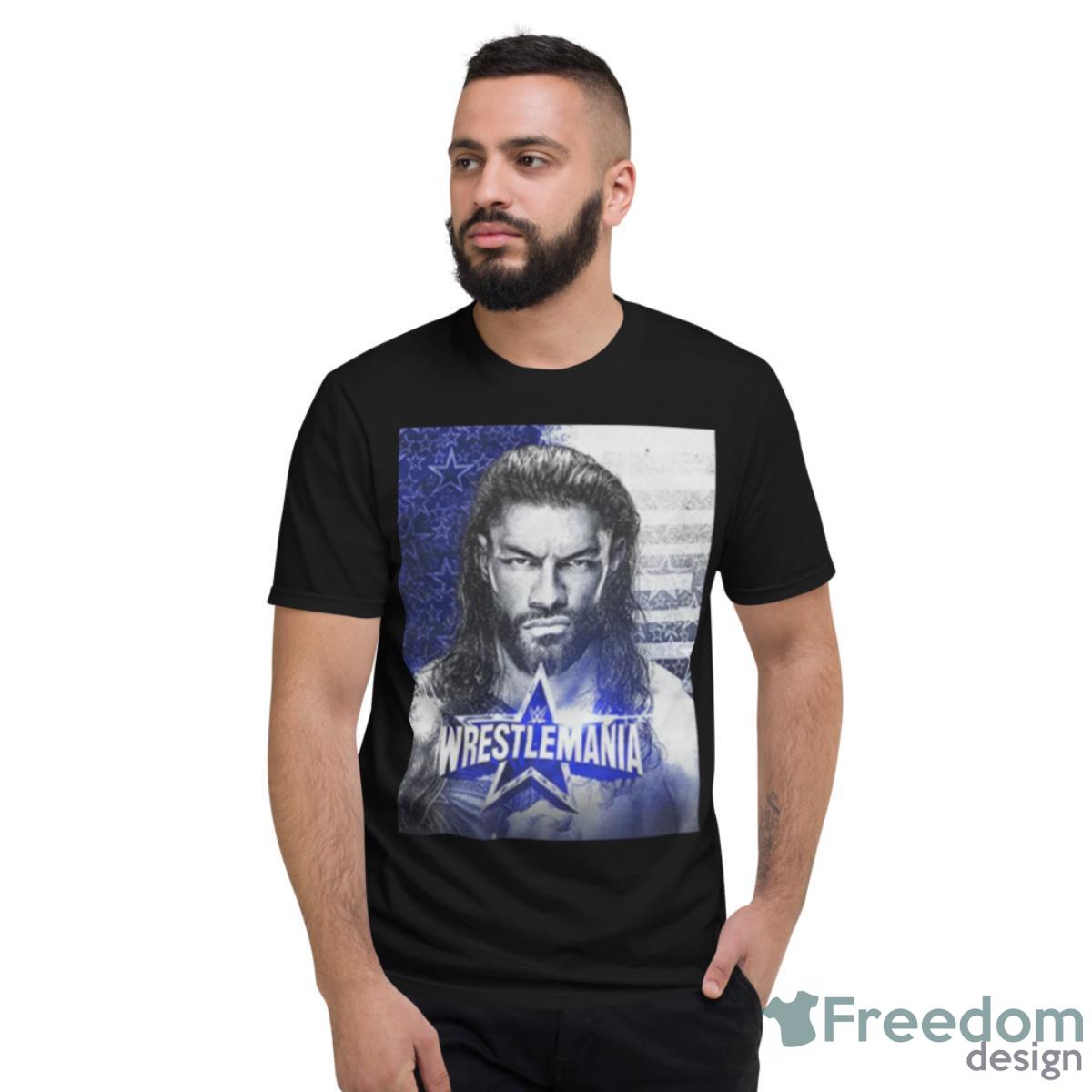 Roman Reigns Undisputed Wwe Universal Champion Vintage Black Shirt - Short Sleeve T-Shirt