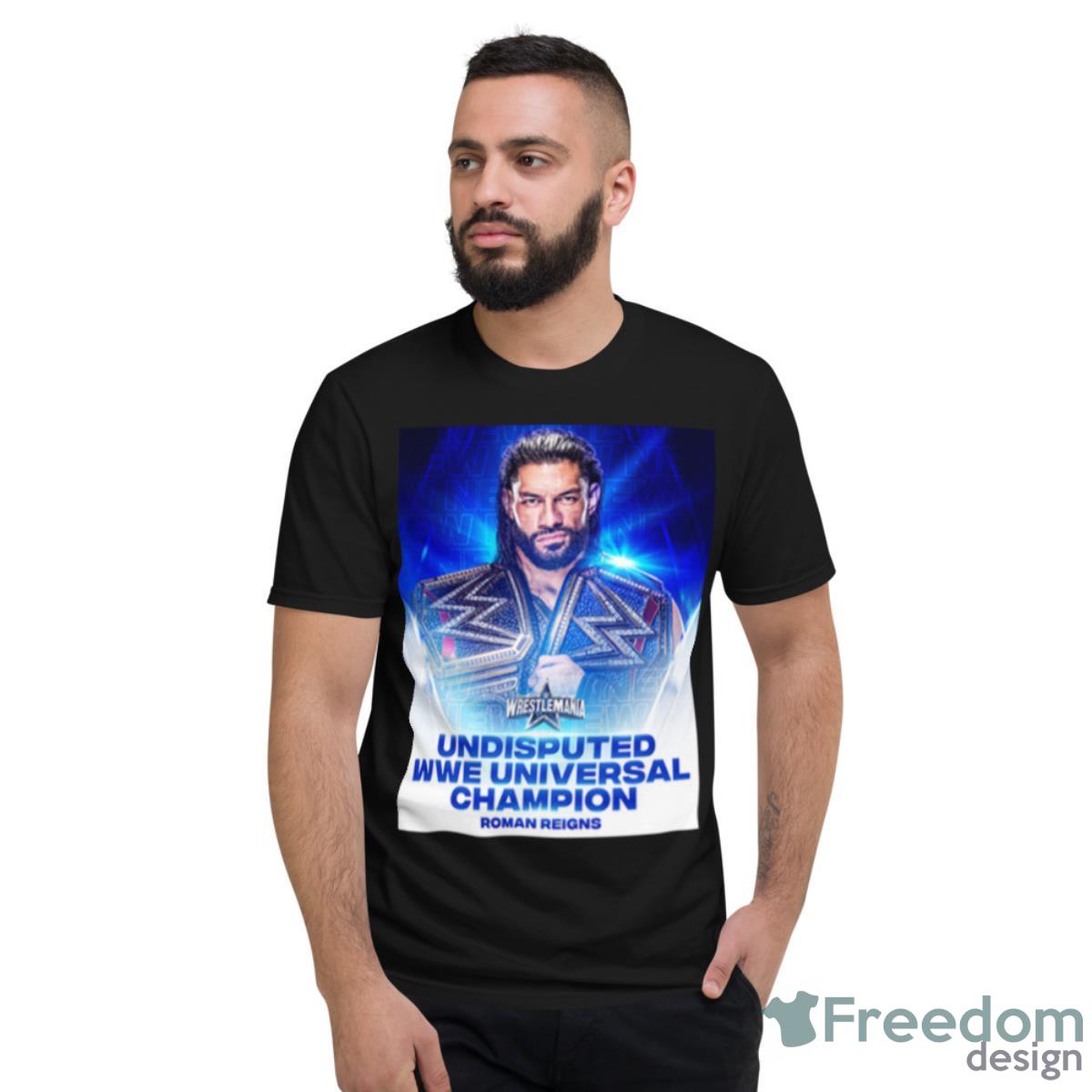 Roman Reigns Undisputed WWE Universal Champion Vintage Classic Shirt - Short Sleeve T-Shirt