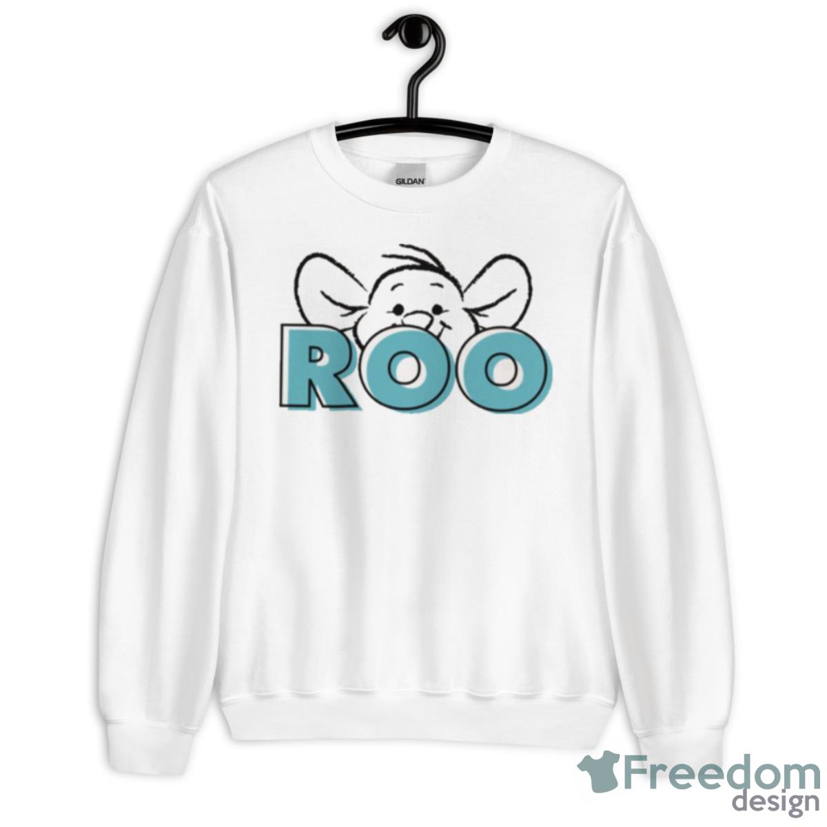 Roo Peek A Boo Winnie The Pooh Shirt - Unisex Heavy Blend Crewneck Sweatshirt