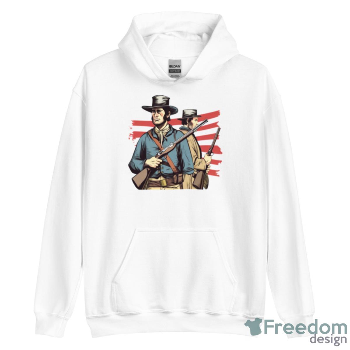 Ross Rifle Illustration Shirt - Unisex Heavy Blend Hooded Sweatshirt