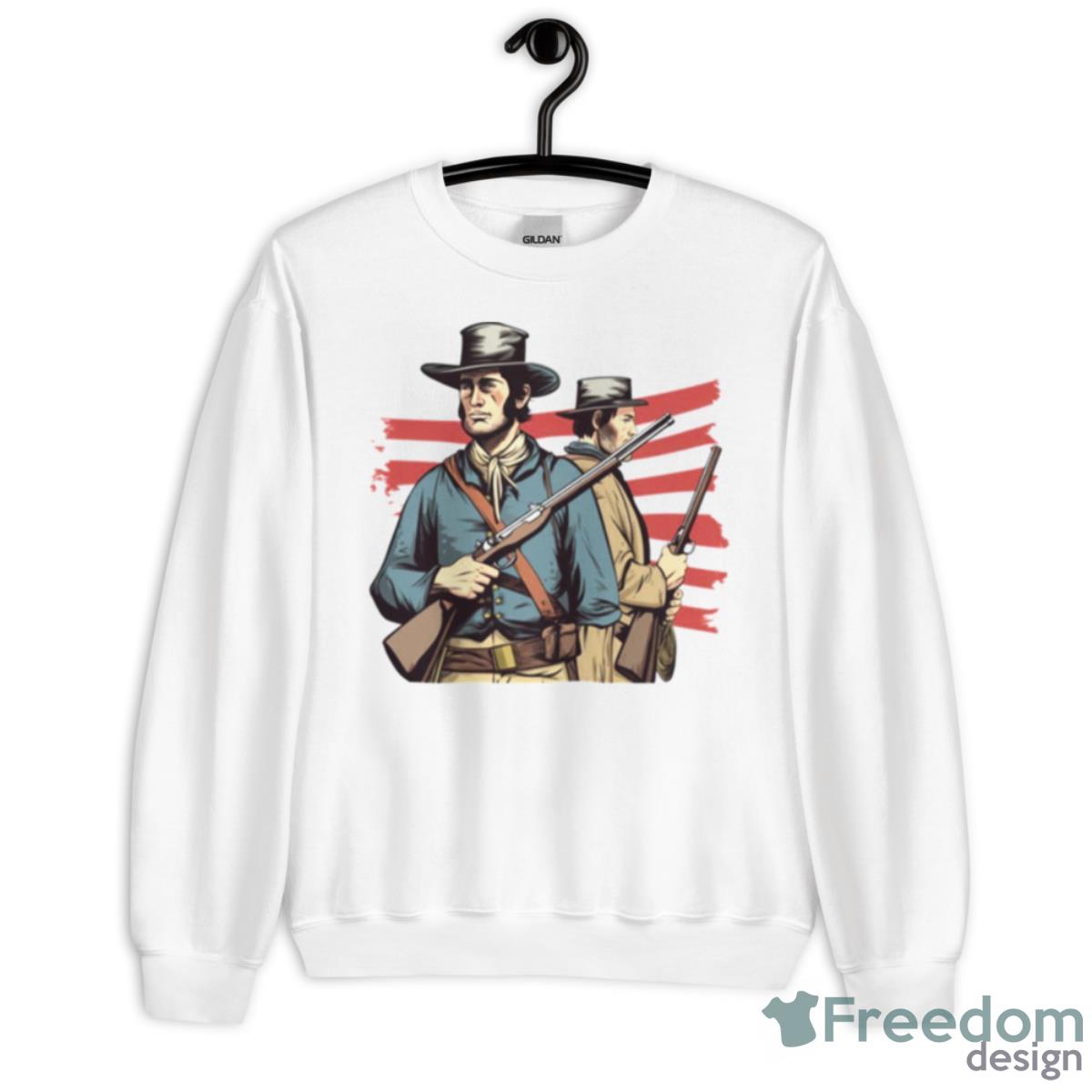 Ross Rifle Illustration Shirt - Unisex Heavy Blend Crewneck Sweatshirt