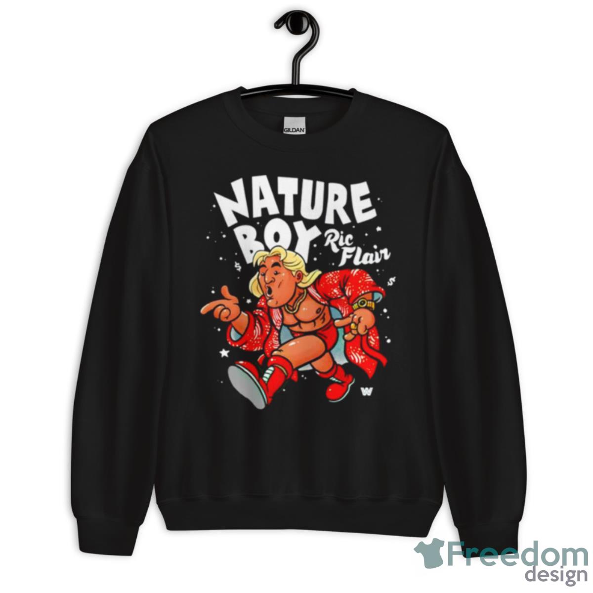 Royal Nature Boy Ric Flair Cartoon Shirt - Unisex Crewneck Sweatshirt