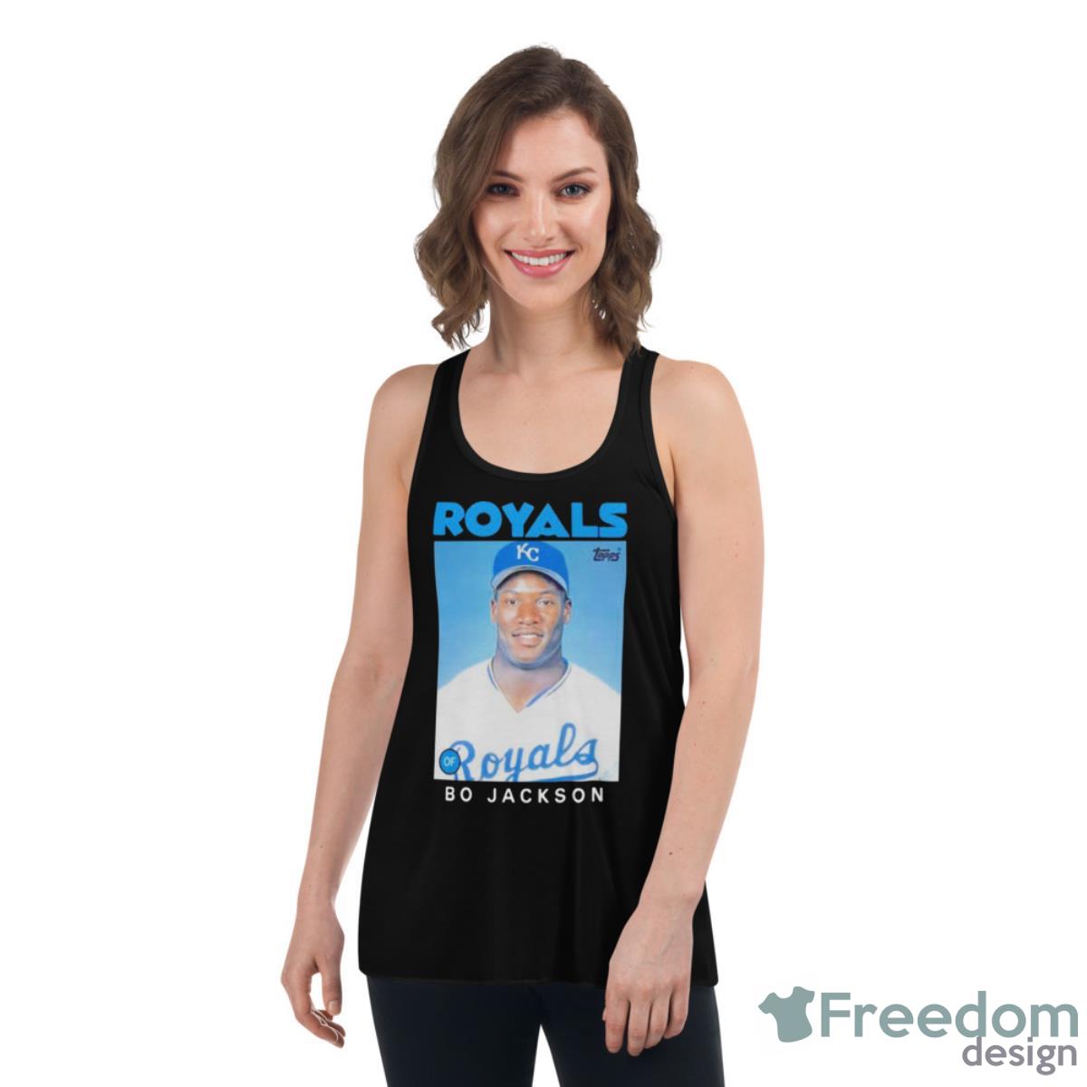 Royals Topps Bo Jackson Shirt image Royals Topps Bo Jackson Shirt