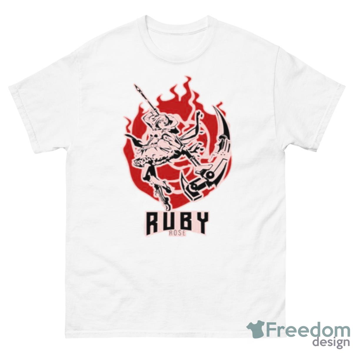 Ruby Rose Rwby Team Lucid Dream Anime Artwork Shirt - 500 Men’s Classic Tee Gildan