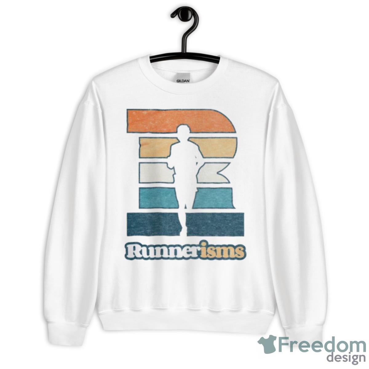 Runnerisms Logo Vintage Shirt - Unisex Heavy Blend Crewneck Sweatshirt