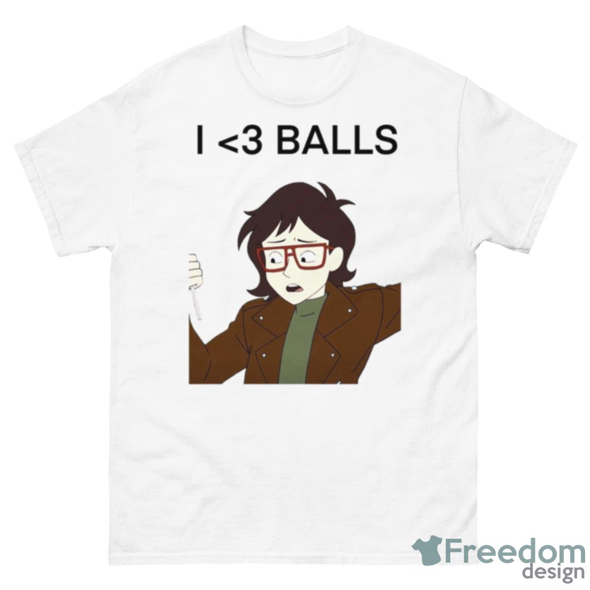 Ryans Daily Affirmations The Electric Boogaloo I Love Balls Ryan Akagi Infinity Train Shirt - 500 Men’s Classic Tee Gildan