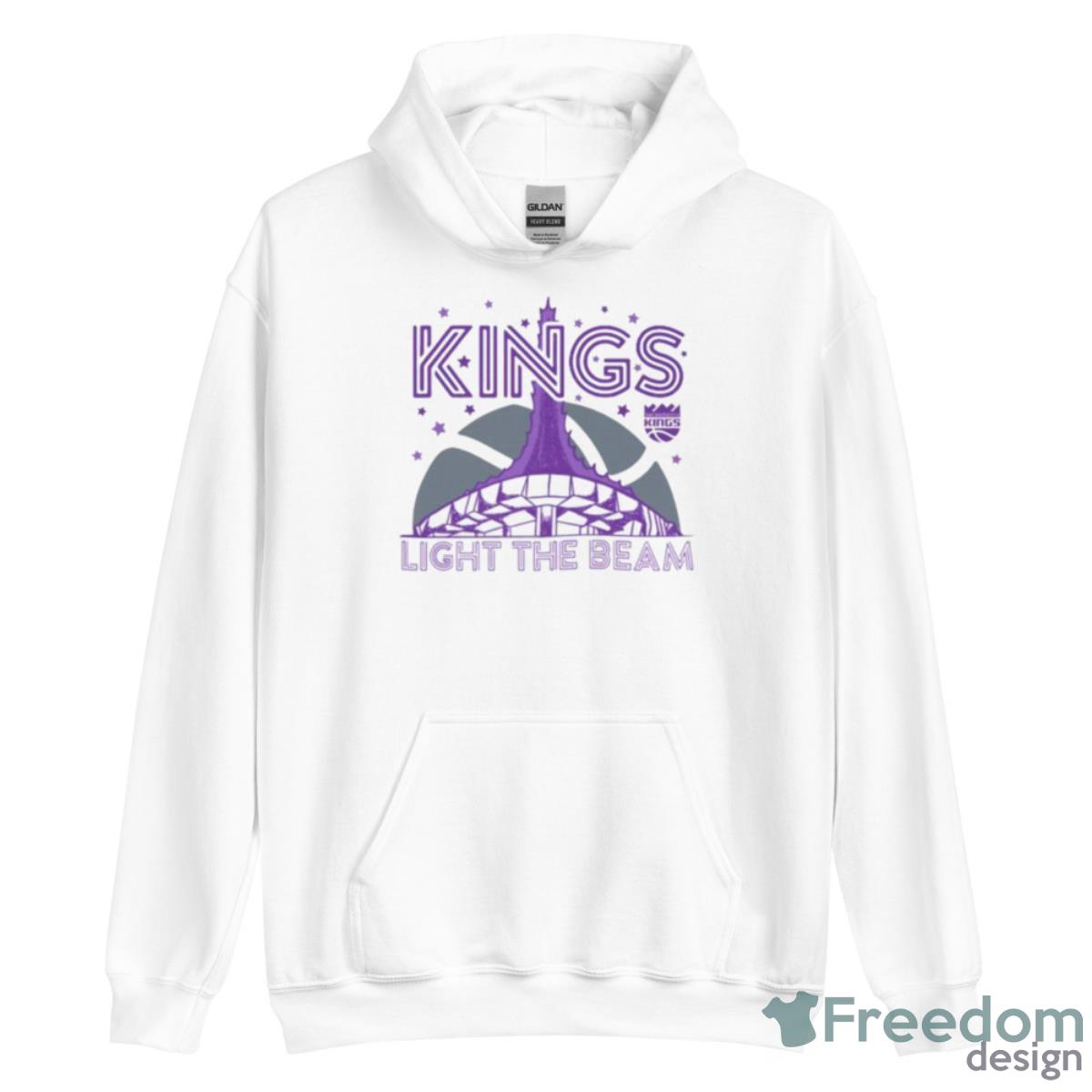 Sacramento Kings Homage Light The Beam Hyper Local Shirt - Unisex Heavy Blend Hooded Sweatshirt