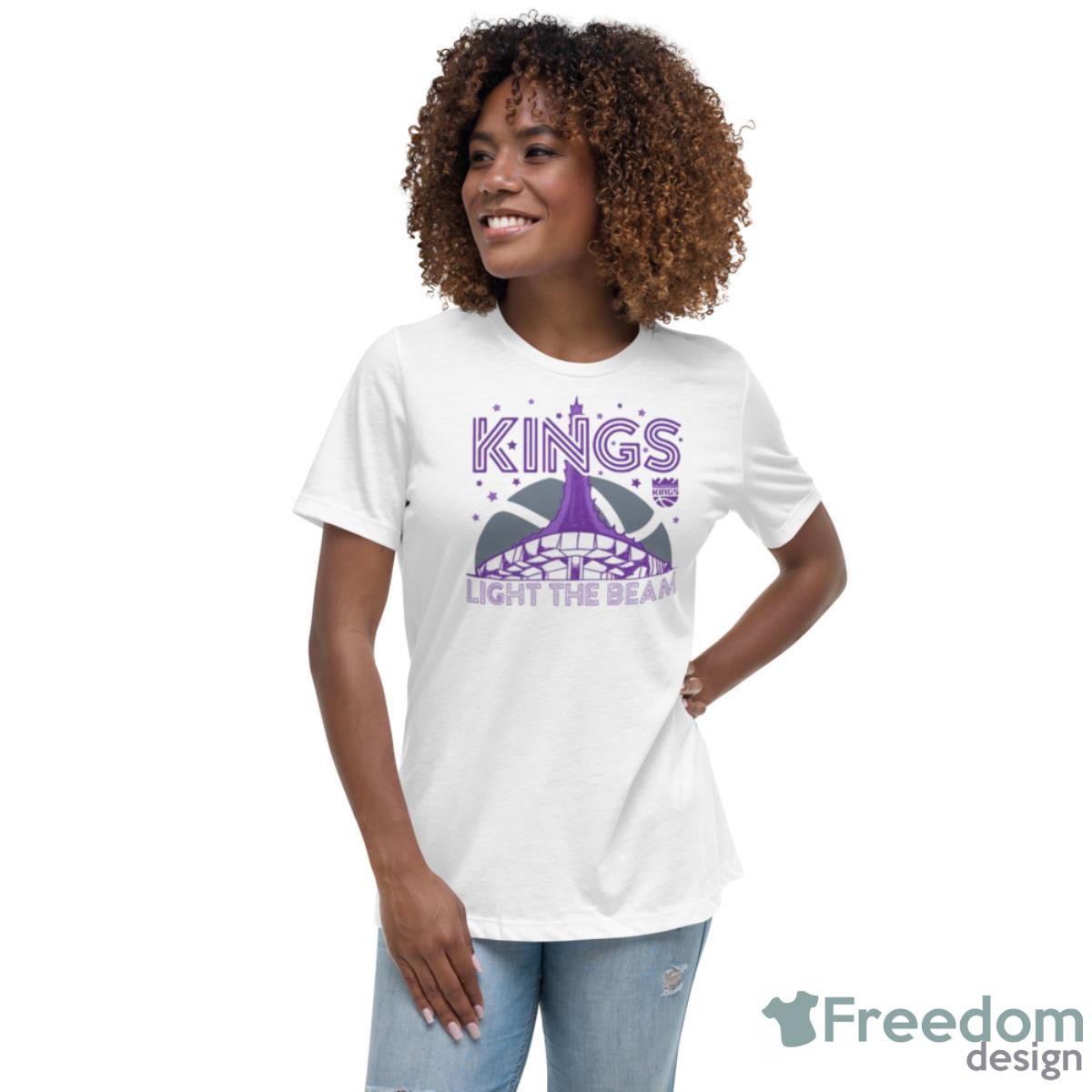 Sacramento Kings Logo Hoodie from Homage. | Royal Purple | Vintage Apparel from Homage.