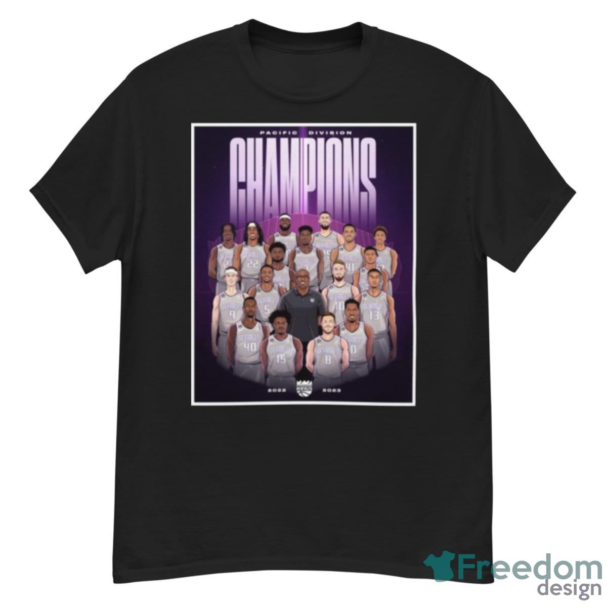 Sacramento Kings Pacific Division Champions 2022 2023 Shirt - G500 Men’s Classic T-Shirt