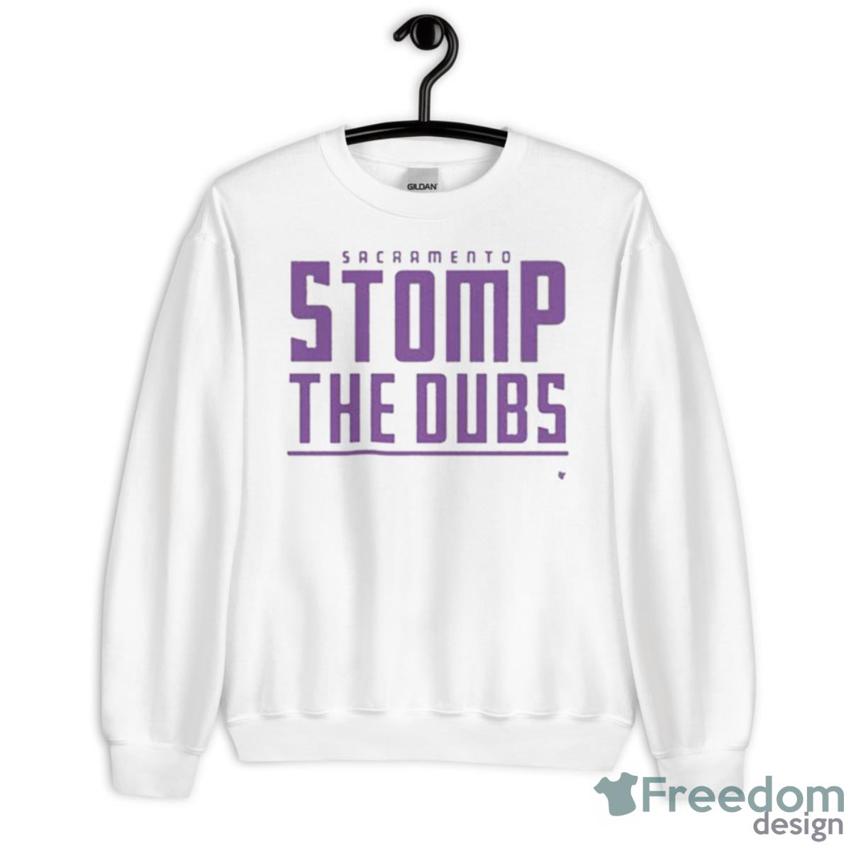 Sacramento Kings Stomp The Dubs Shirt - Unisex Heavy Blend Crewneck Sweatshirt