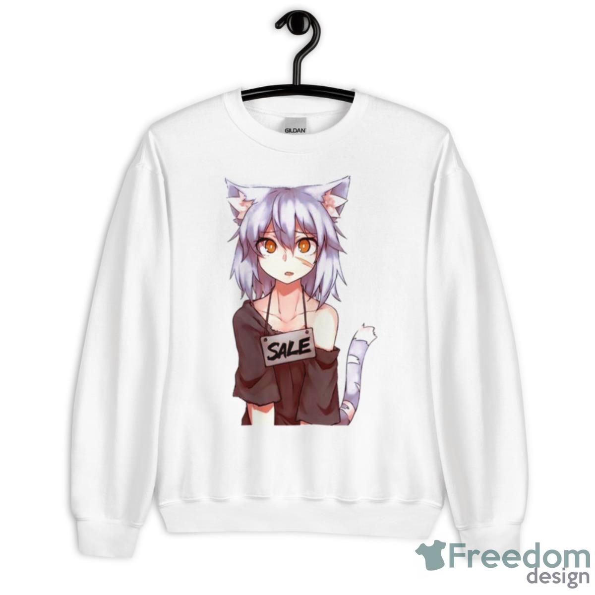 Sale Poor Neko Shirt - Unisex Heavy Blend Crewneck Sweatshirt