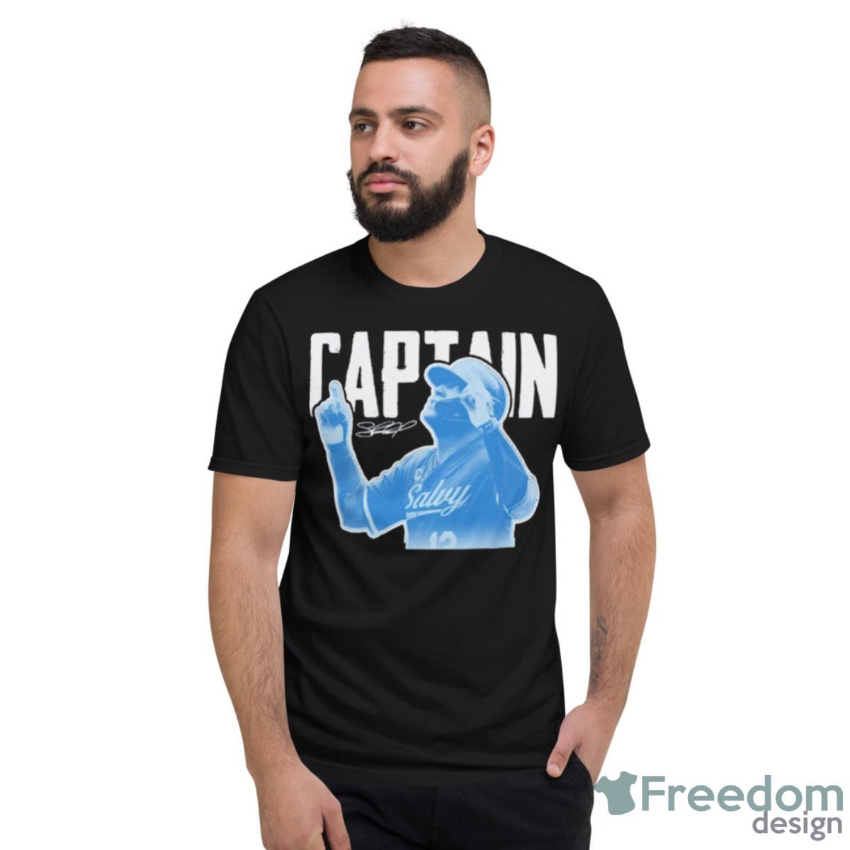 Salvador Perez Captain Signature Shirt - Short Sleeve T-Shirt