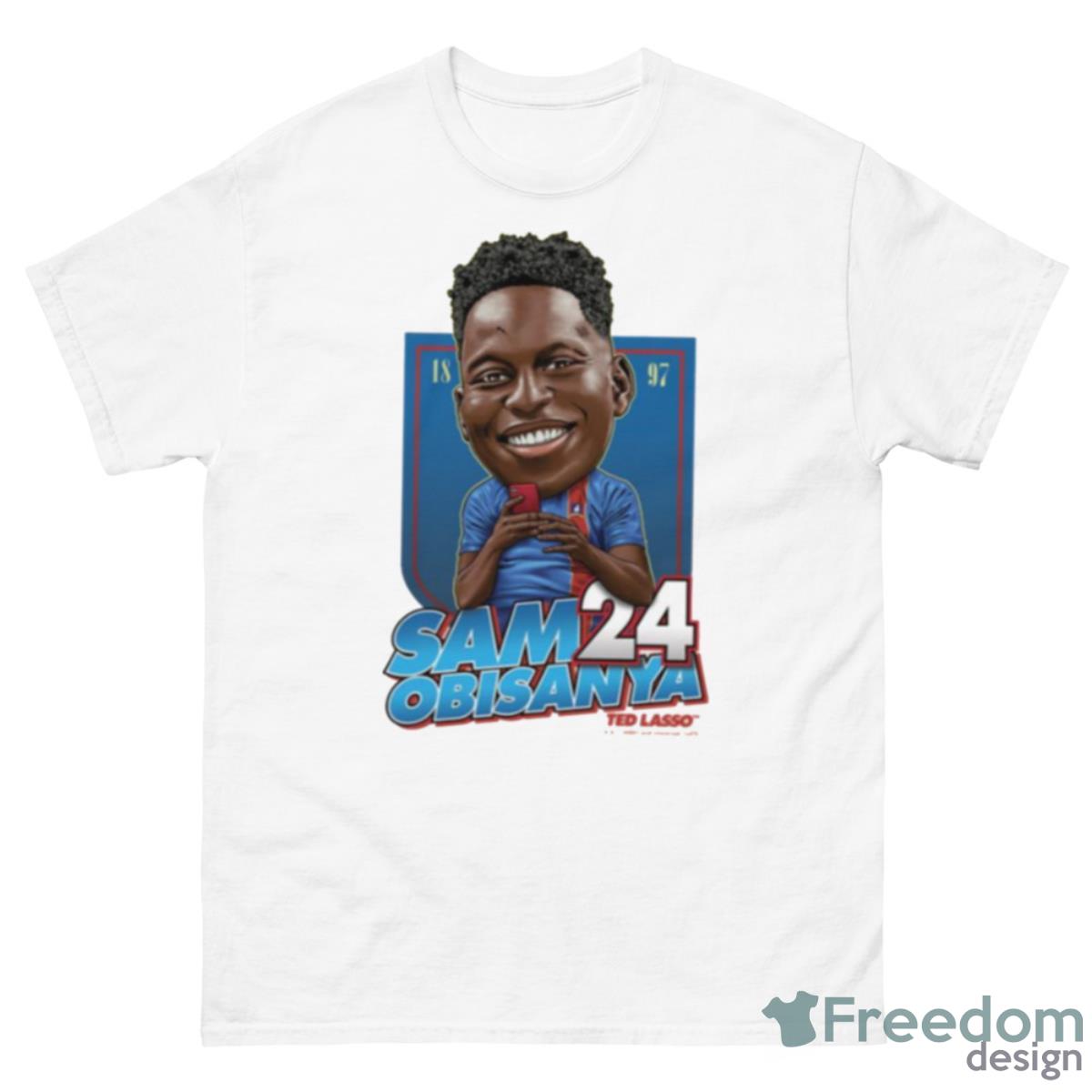 Sam Obisanya Bobblehead Ted Lasso Shirt - 500 Men’s Classic Tee Gildan