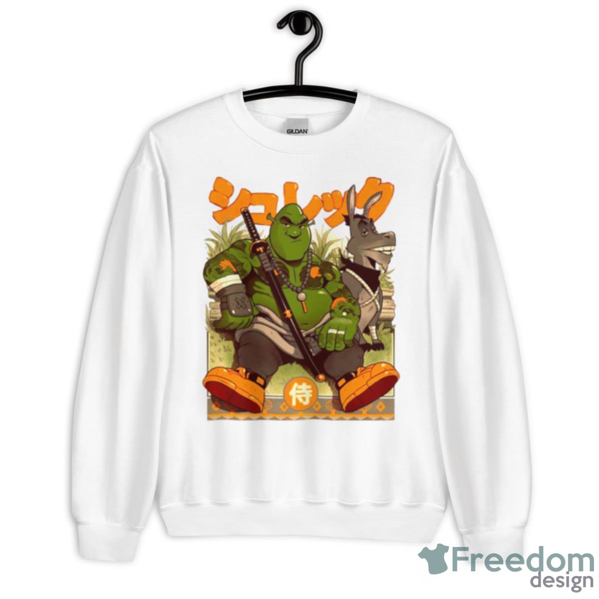 Samurai Shurekku Shirt - Unisex Heavy Blend Crewneck Sweatshirt