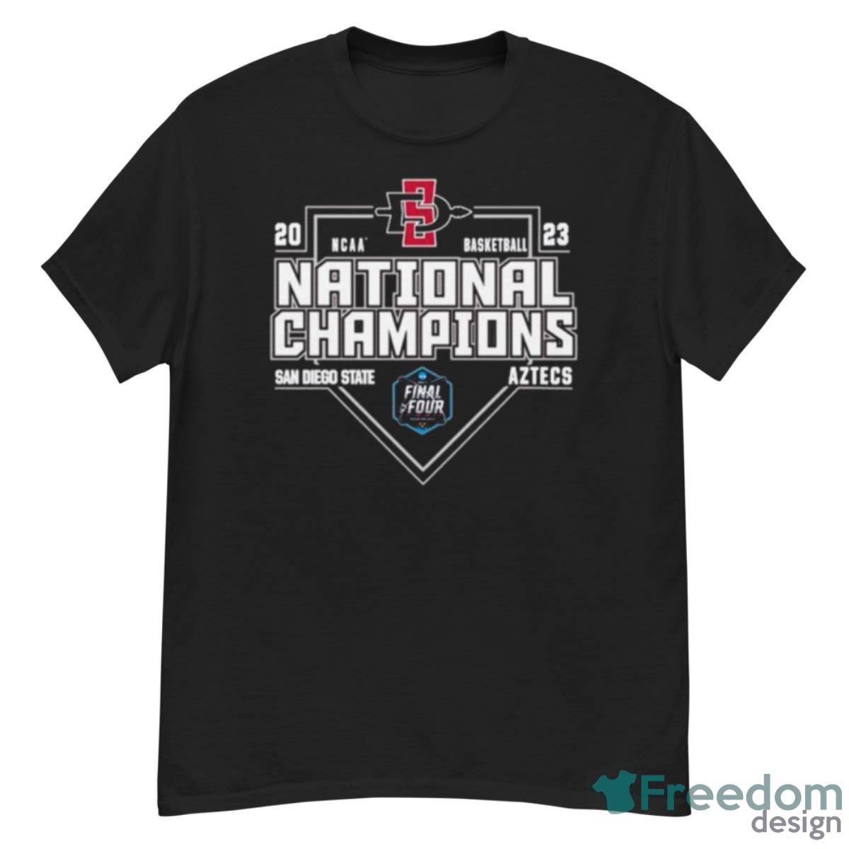 San Diego State Aztecs 2023 NCAA Men’s Basketball National Champions Shirt - G500 Men’s Classic T-Shirt