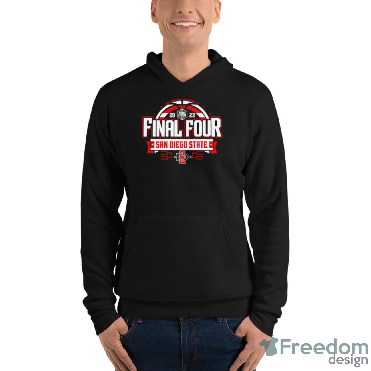 San Diego State Aztecs Final Four NCAA Men’s Basketball Tournament March Madness Shirt - Unisex Fleece Pullover Hoodie San Diego State Aztecs Final Four NCAA Men’s Basketball Tournament March Madness Shirt - Unisex Fleece Pullover Hoodie
