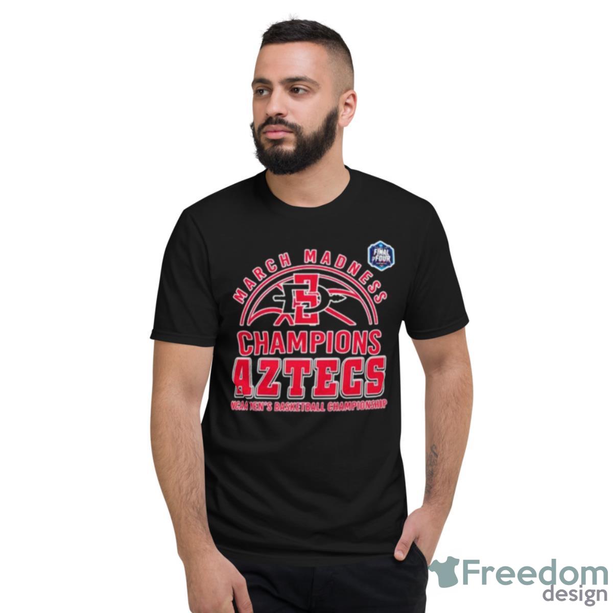 San Diego State Aztecs March Madness 2023 Men’s Basketball NCAA National Championship Shirt - Short Sleeve T-Shirt