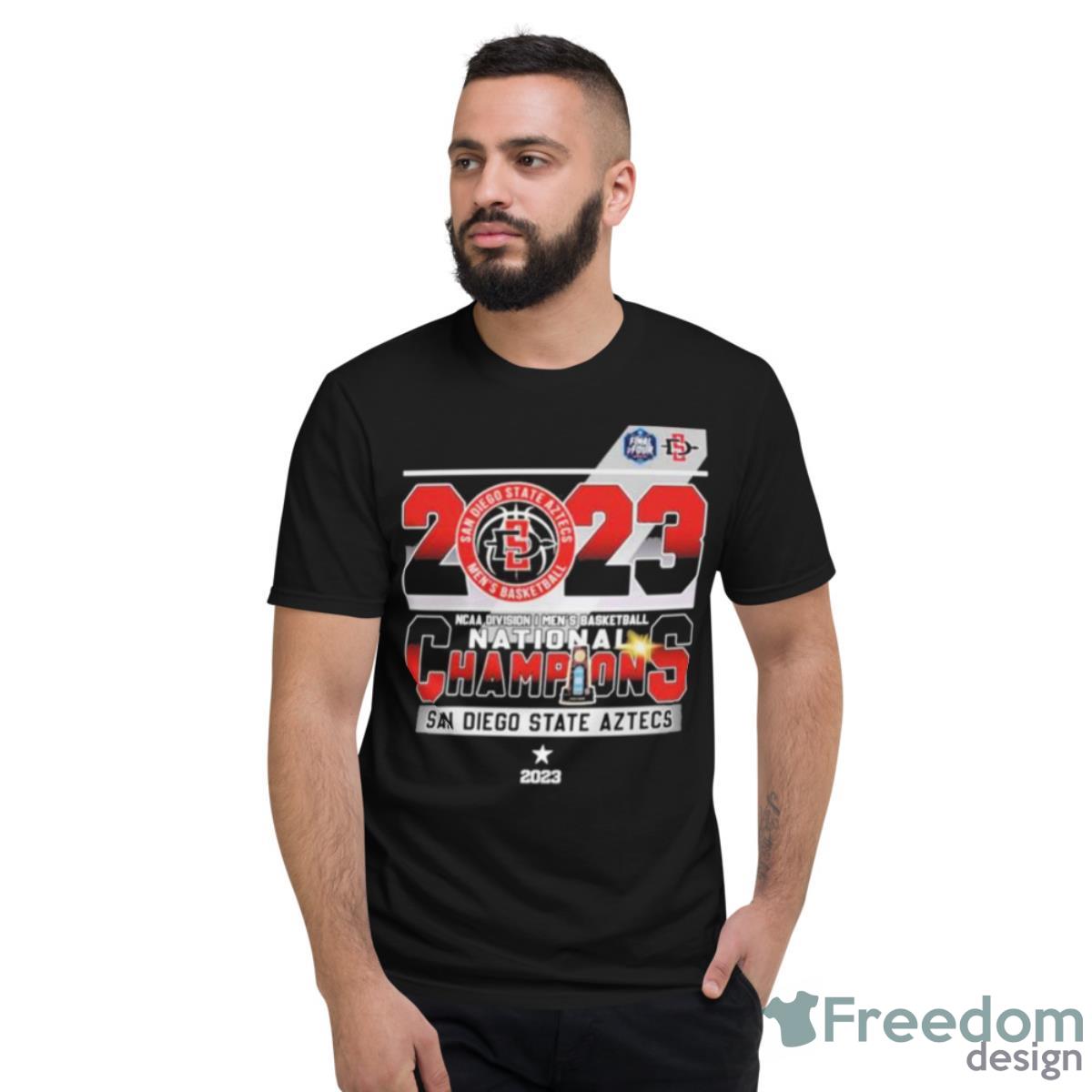 San Diego State Aztecs Men’s 2023 National Champions Shirt - Short Sleeve T-Shirt