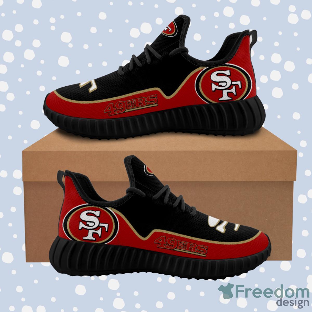 San Francisco 49ers NFL Sneakers Big Logo Reze Shoes Product Photo 1