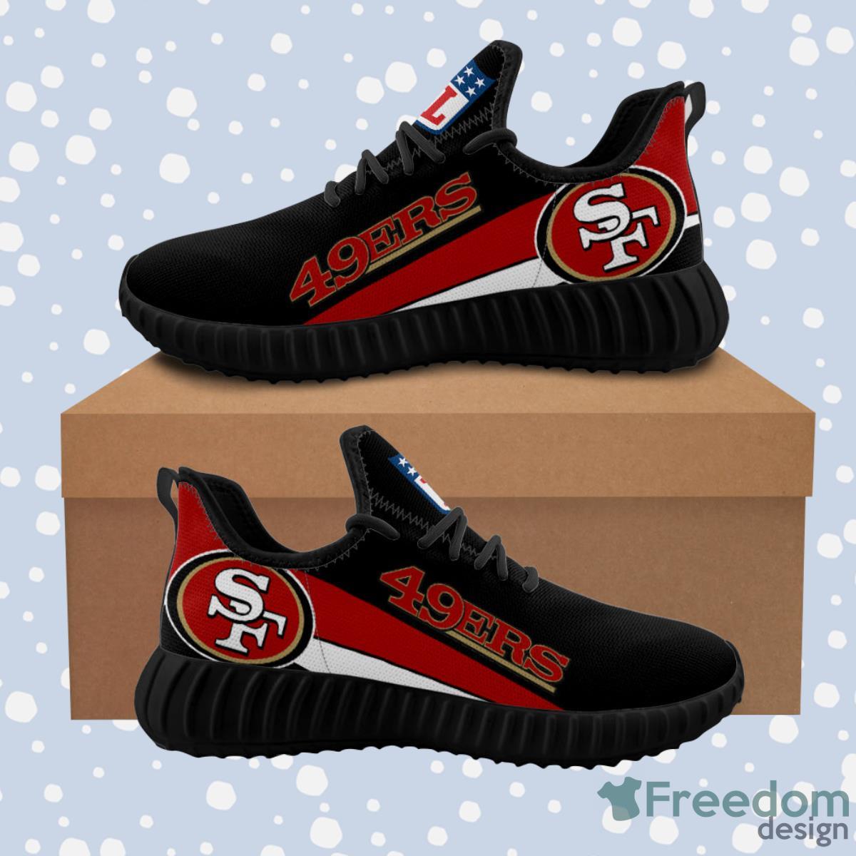 San Francisco 49ers Sneakers Reze Shoes NFL Gift Ideas Product Photo 1