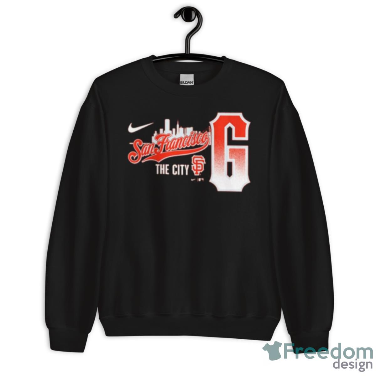 San Francisco Giants Nike City Connect Shirt - Unisex Crewneck Sweatshirt