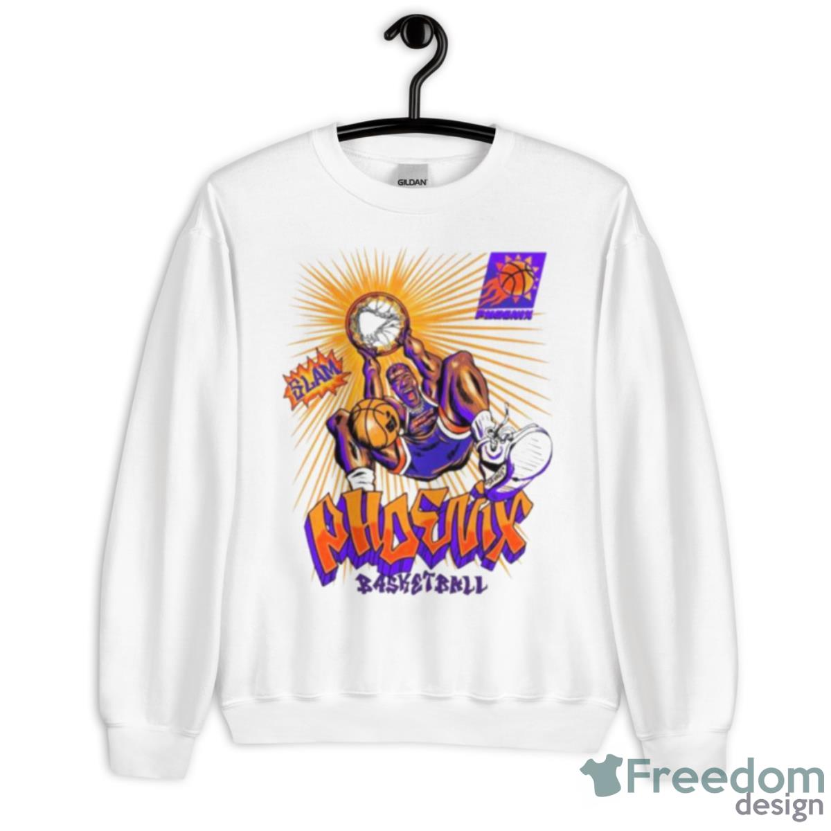 Savagee Merch NBA 1993 Inspired Phoenix Shirt - Unisex Heavy Blend Crewneck Sweatshirt