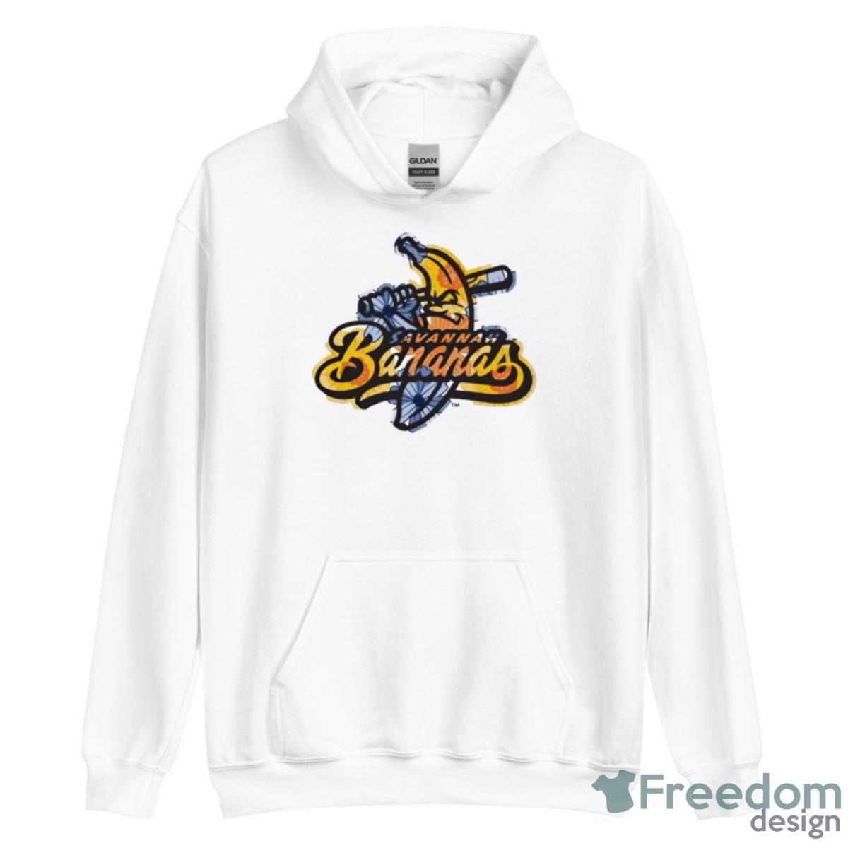 Savannah Bananas Floral Mascot Shirt - Unisex Heavy Blend Hooded Sweatshirt