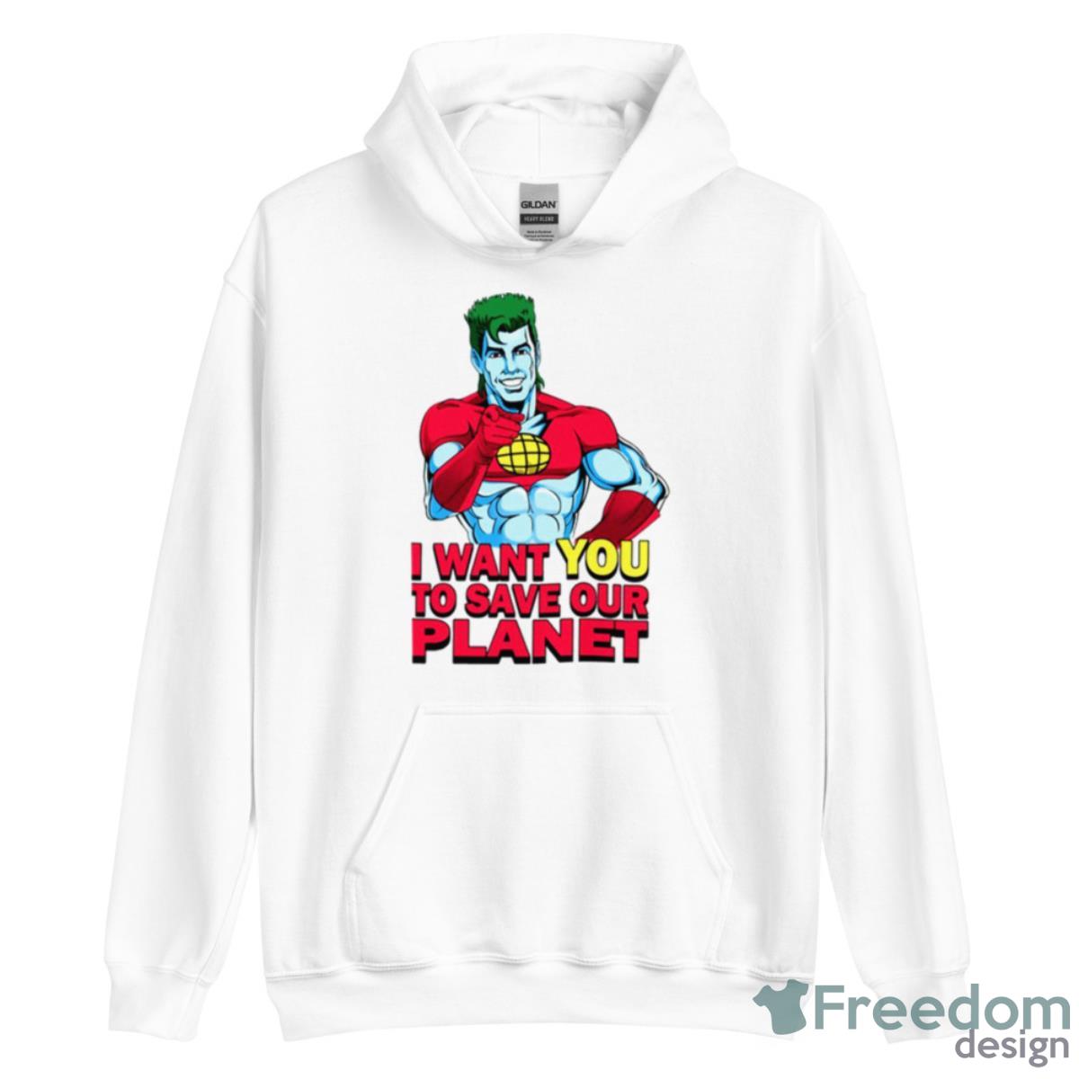 Save Our Planet Silverhawks Shirt - Unisex Heavy Blend Hooded Sweatshirt