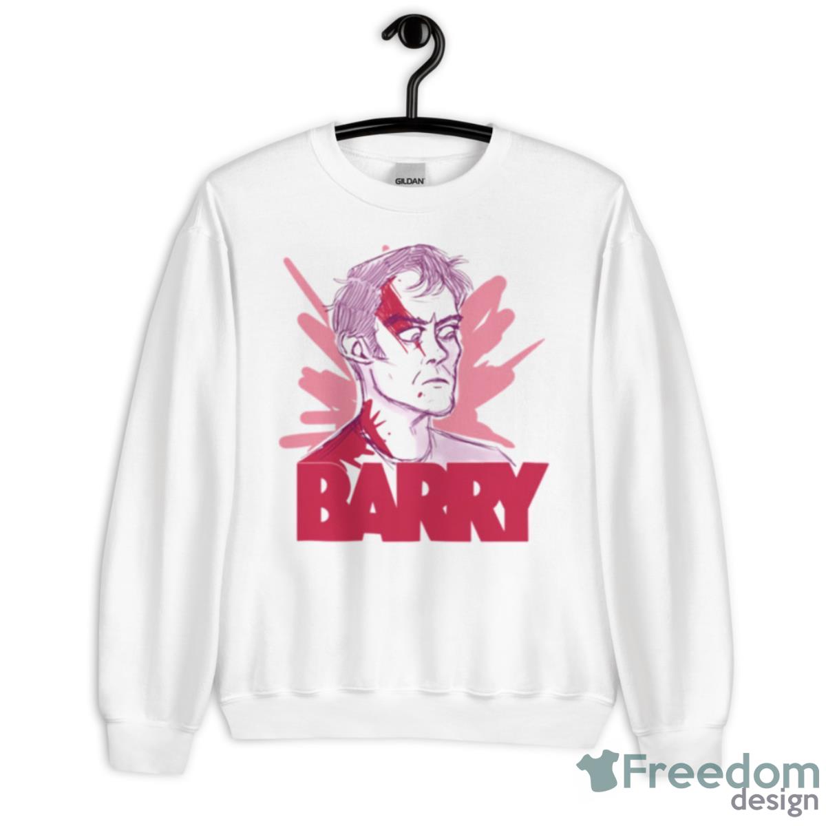 Scary Art Barry Hbo Shirt - Unisex Heavy Blend Crewneck Sweatshirt