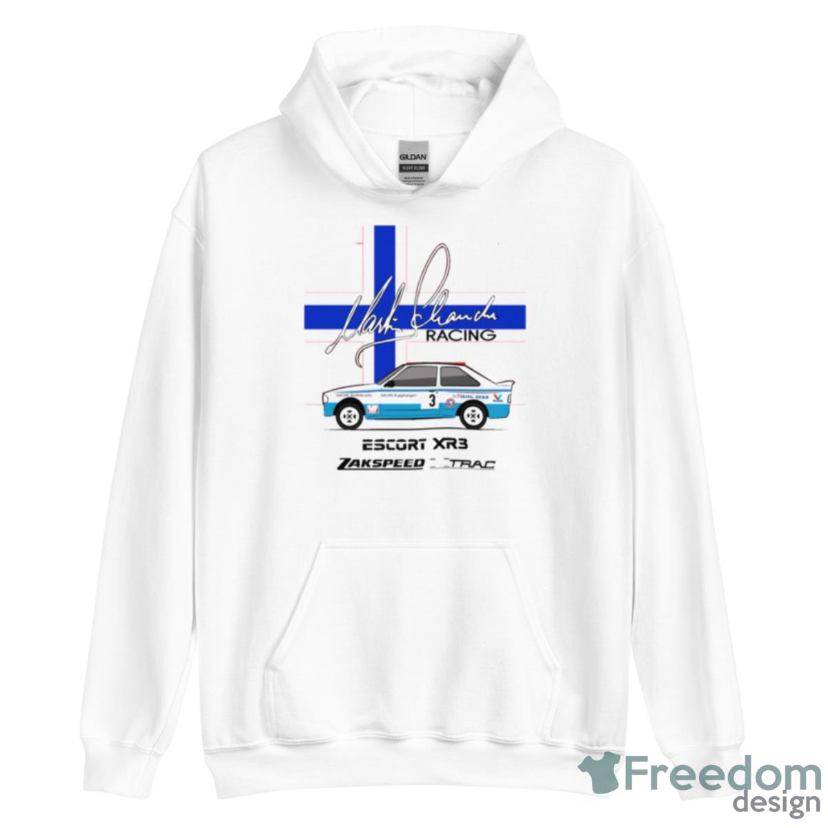 Schanche Xr3 Xtrac Rallycross Shirt - Unisex Heavy Blend Hooded Sweatshirt