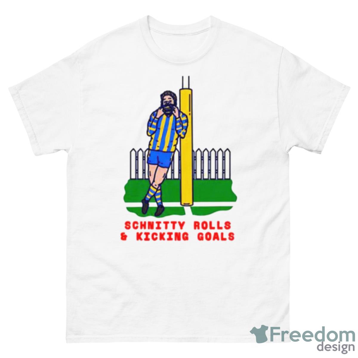 Schnitty Rolls And Kickin Goals Shirt - 500 Men’s Classic Tee Gildan