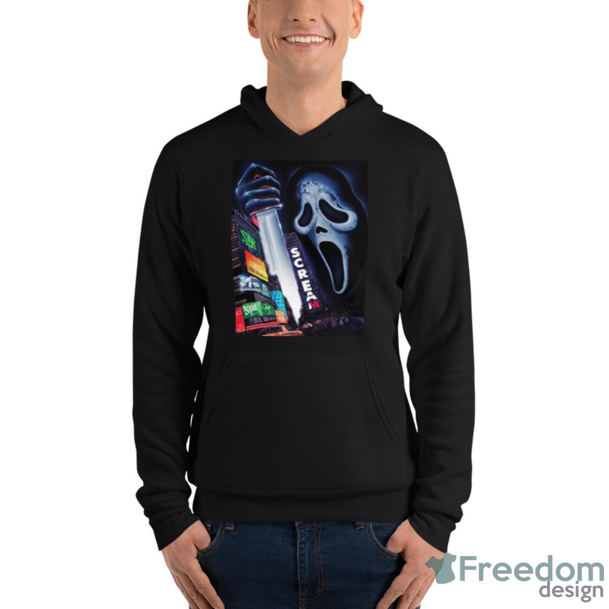 Scream Vi Official Poster Movie Shirt - Unisex Fleece Pullover Hoodie Scream Vi Official Poster Movie Shirt - Unisex Fleece Pullover Hoodie