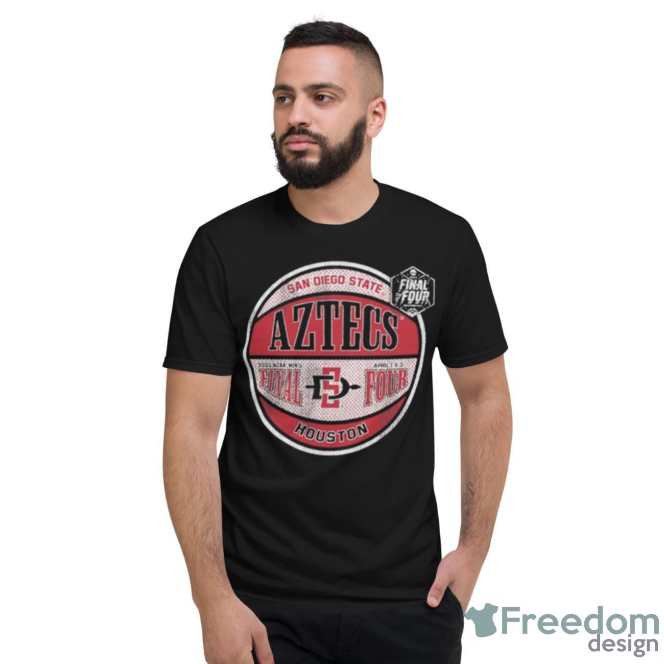 SDSU 2023 Men’s Basketball Final Four History Shirt - Short Sleeve T-Shirt